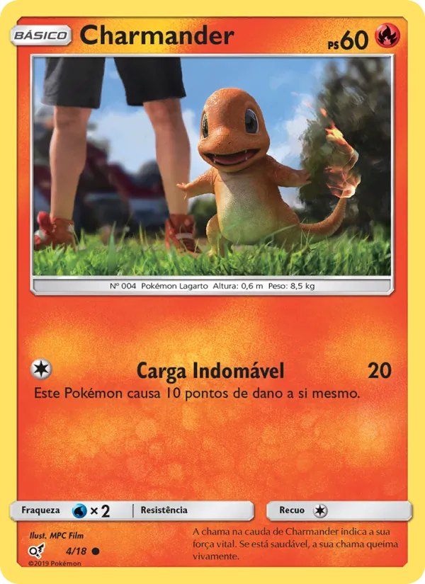 Charmander Detetive Pikachu 4/18