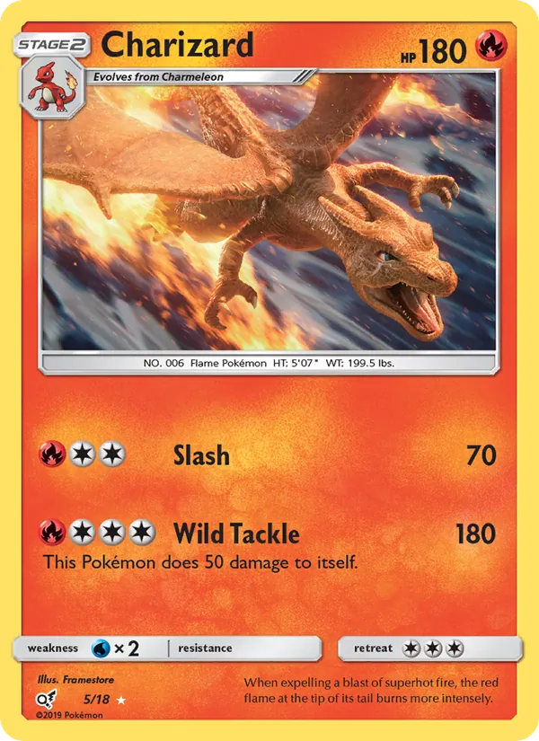 Charizard Detective Pikachu 5/18