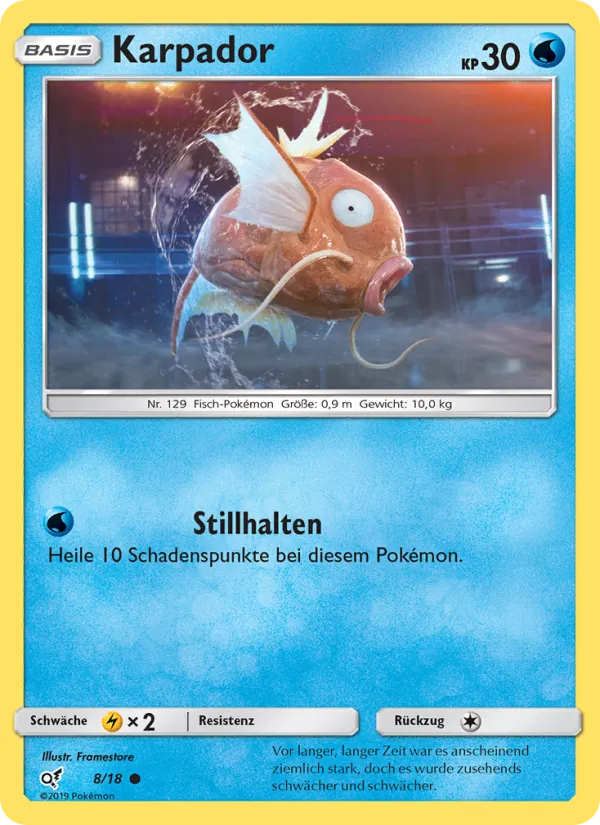 Karpador Meisterdetektiv Pikachu 8/18