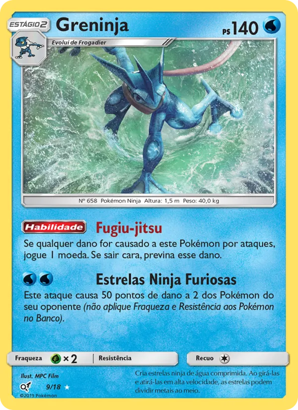 Greninja Detetive Pikachu 9/18