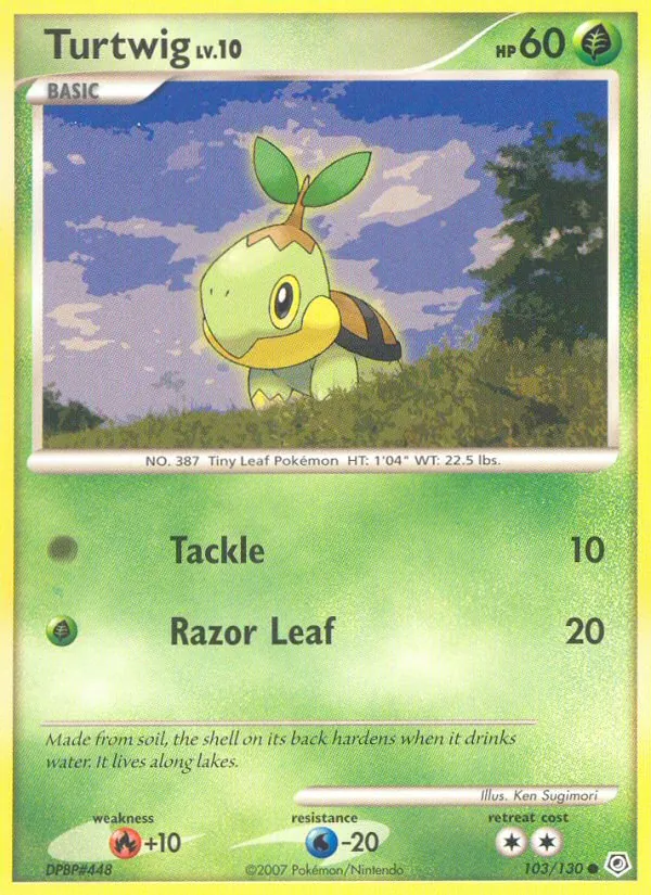 Turtwig Diamante & Perla 103/130