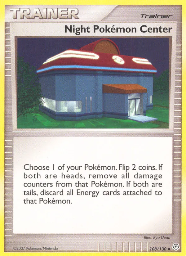 Night Pokémon Center Diamante & Perla 108/130