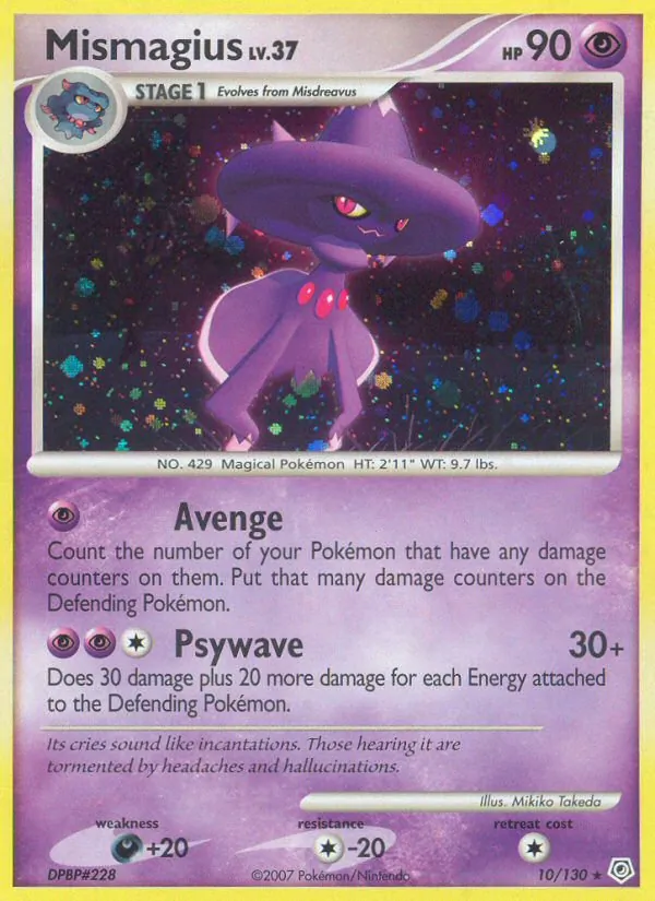 Mismagius Diamante & Perla 10/130