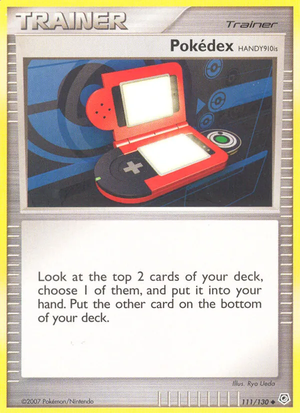 Pokédex HANDY910is Diamond & Pearl 111/130