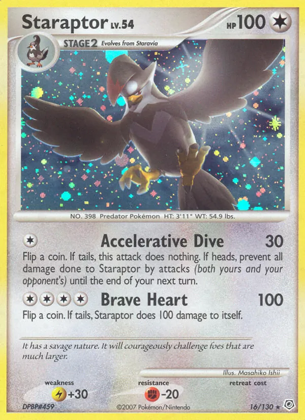 Staraptor Diamante & Perla 16/130