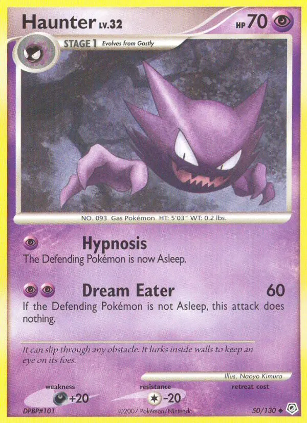 Haunter Diamond & Pearl 50/130