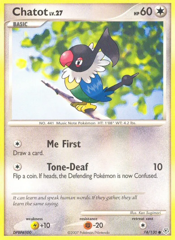 Chatot Diamante & Pérola 74/130