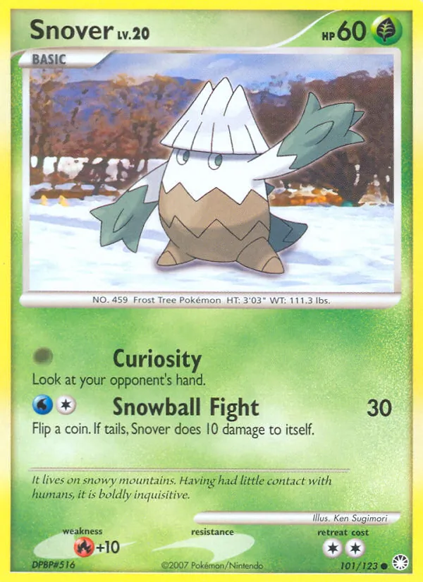 Snover Tesoros Misteriosos 101/123