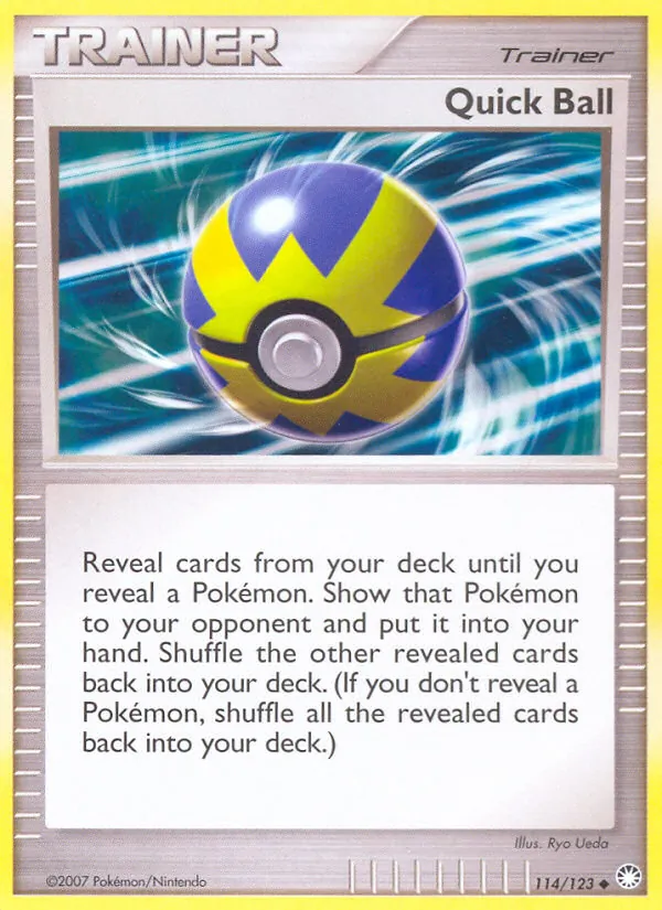 Quick Ball Tesouros Misteriosos 114/123