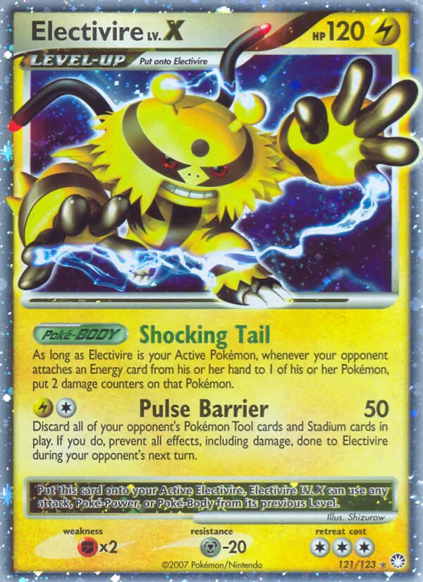 Electivire Tesoros Misteriosos 121/123