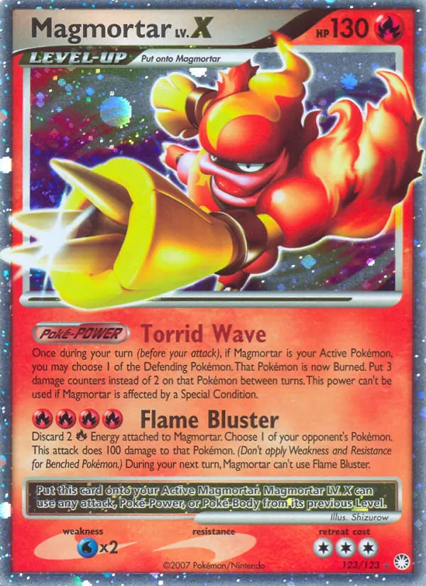 Magmortar Tesori Misteriosi 123/123