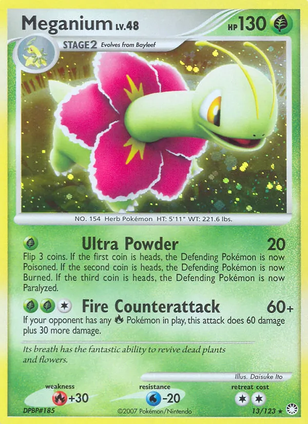 Meganium Tesouros Misteriosos 13/123