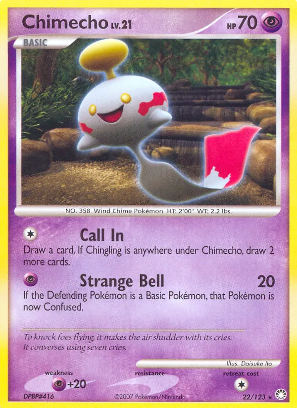 Chimecho Mysterious Treasures 22/123