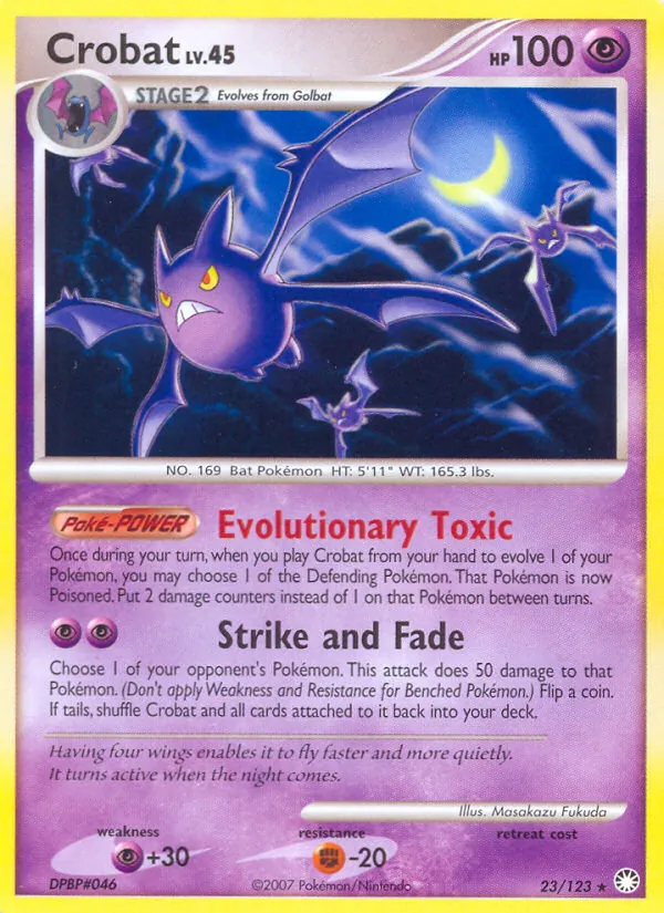 Crobat Tesoros Misteriosos 23/123