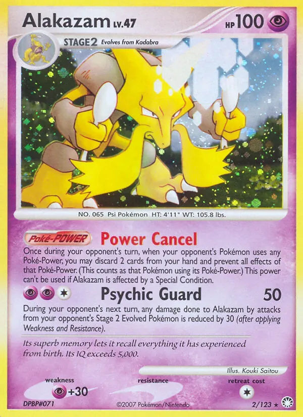 Alakazam Tesoros Misteriosos 2/123