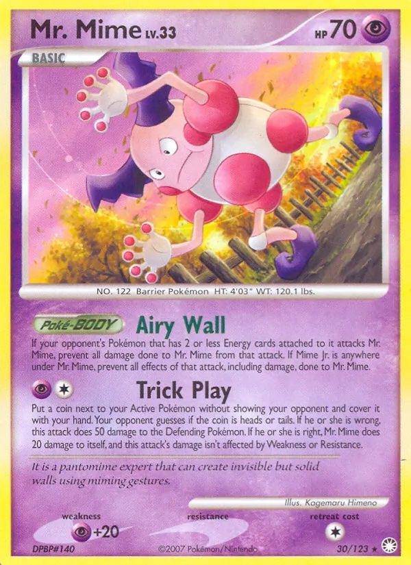 Mr. Mime Tesori Misteriosi 30/123