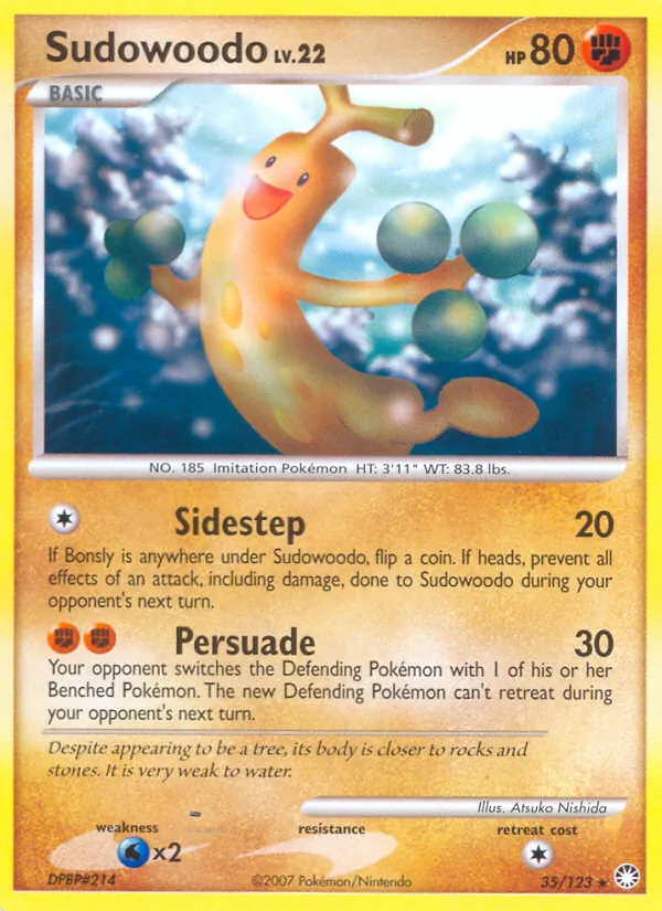 Sudowoodo Tesoros Misteriosos 35/123