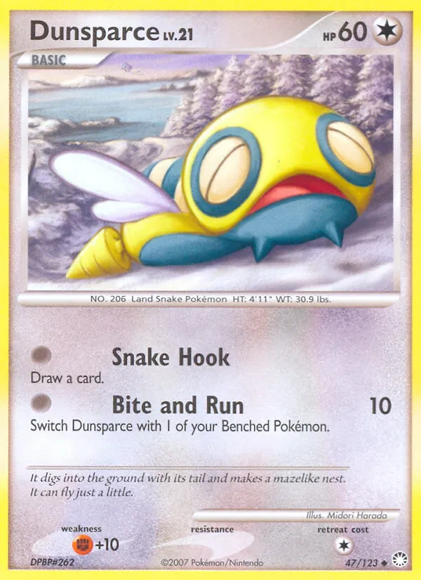 Dunsparce Tesoros Misteriosos 47/123