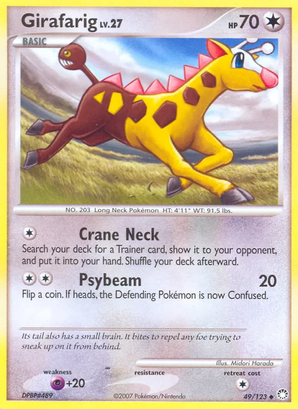 Girafarig Geheimnisvolle Schätze 49/123