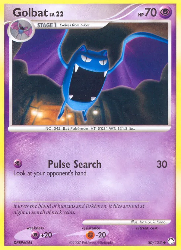 Golbat Mysterious Treasures 50/123