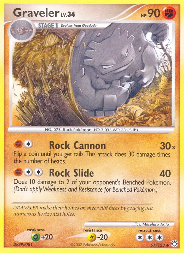 Gravalanch Trésors Mystérieux 51/123
