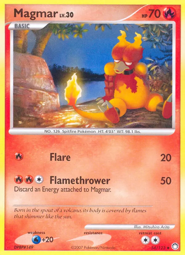 Magmar Tesoros Misteriosos 54/123