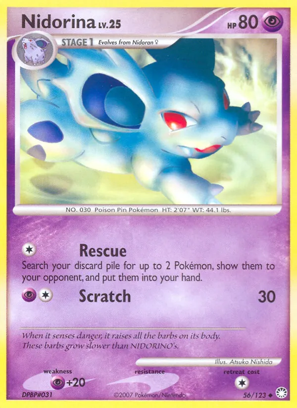 Nidorina Mysterious Treasures 56/123