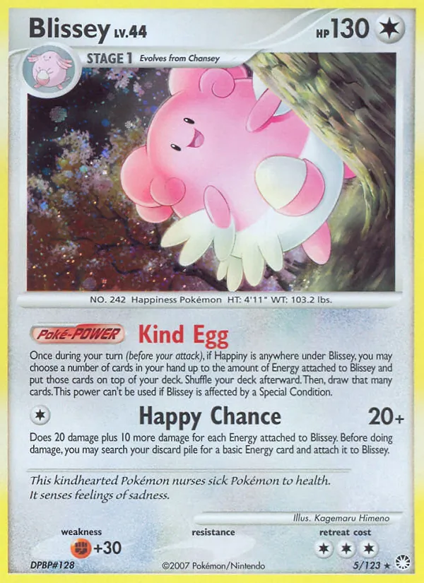 Blissey Tesoros Misteriosos 5/123