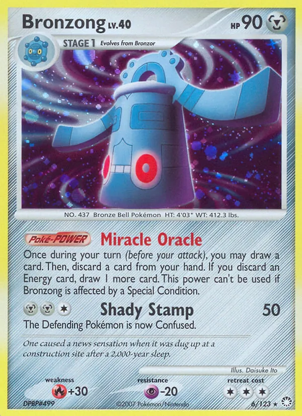 Bronzong Tesouros Misteriosos 6/123