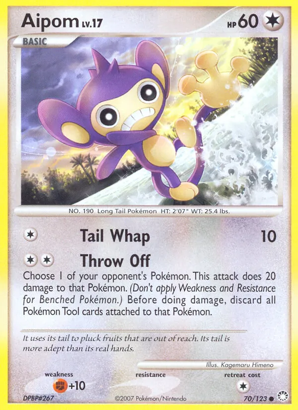 Aipom Tesori Misteriosi 70/123