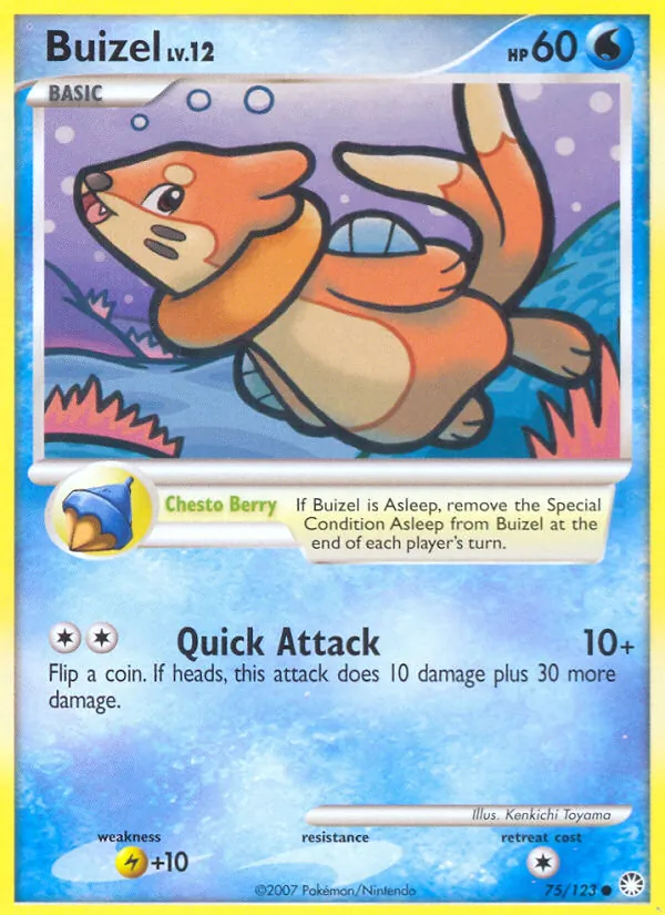 Buizel Mysterious Treasures 75/123