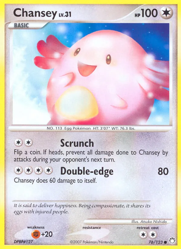 Chansey Tesori Misteriosi 76/123