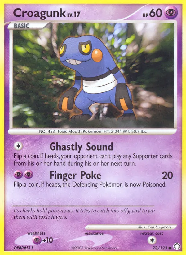 Croagunk Tesori Misteriosi 78/123