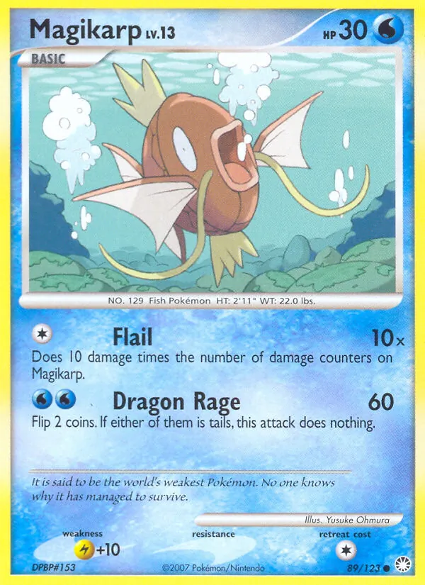 Magikarp Tesori Misteriosi 89/123