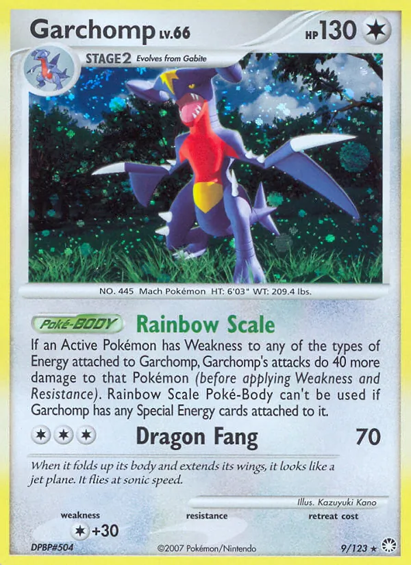 Garchomp Tesoros Misteriosos 9/123