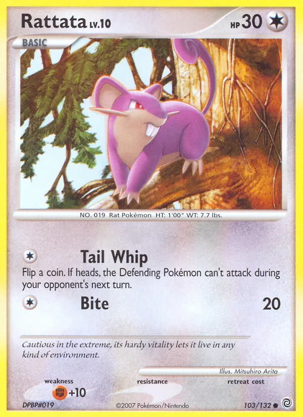 Rattata Maravillas Secretas 103/132