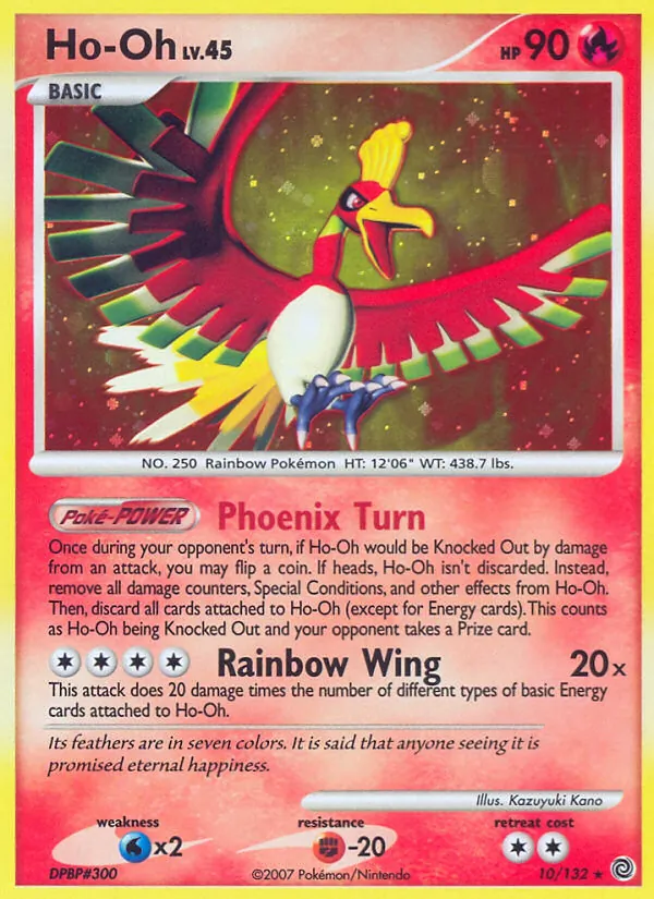 Ho-Oh Prodigi Segreti 10/132