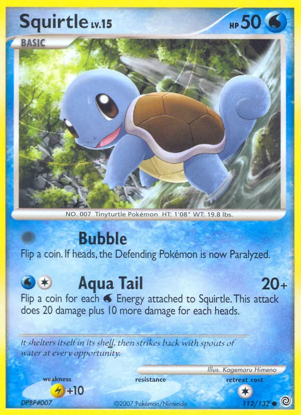 Squirtle Secret Wonders 112/132