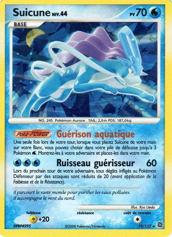 Suicune Merveilles Secrètes 19/132