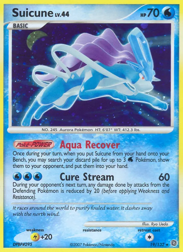 Suicune Rätselhafte Wunder 19/132