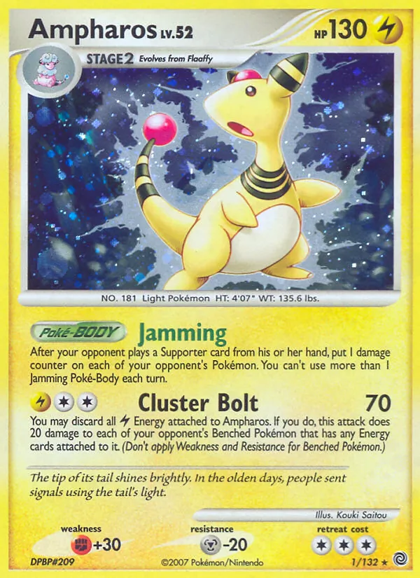 Ampharos Maravilhas Secretas 1/132