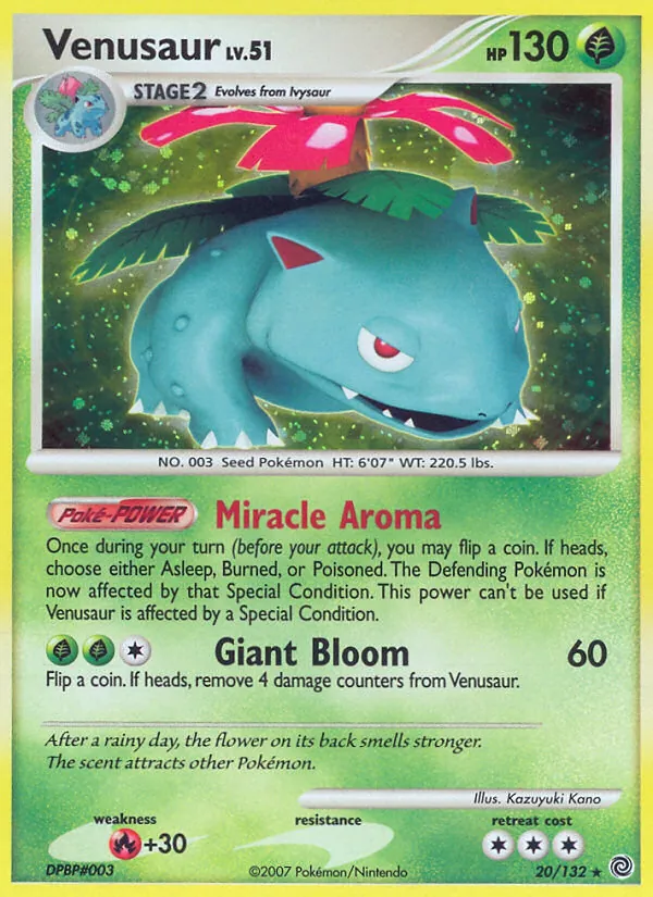 Venusaur Secret Wonders 20/132
