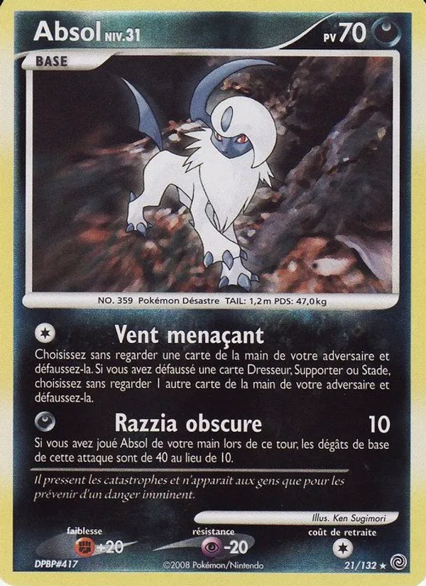 Absol Merveilles Secrètes 21/132
