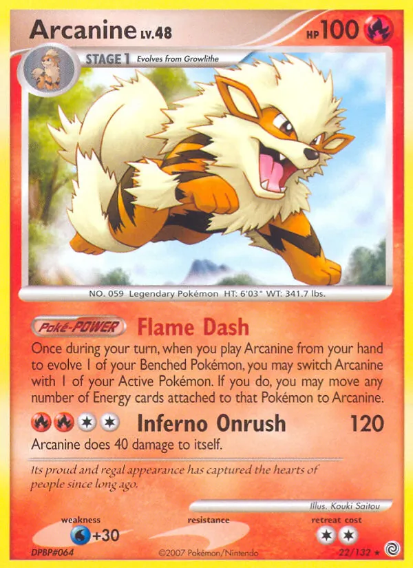 Arcanine Prodigi Segreti 22/132