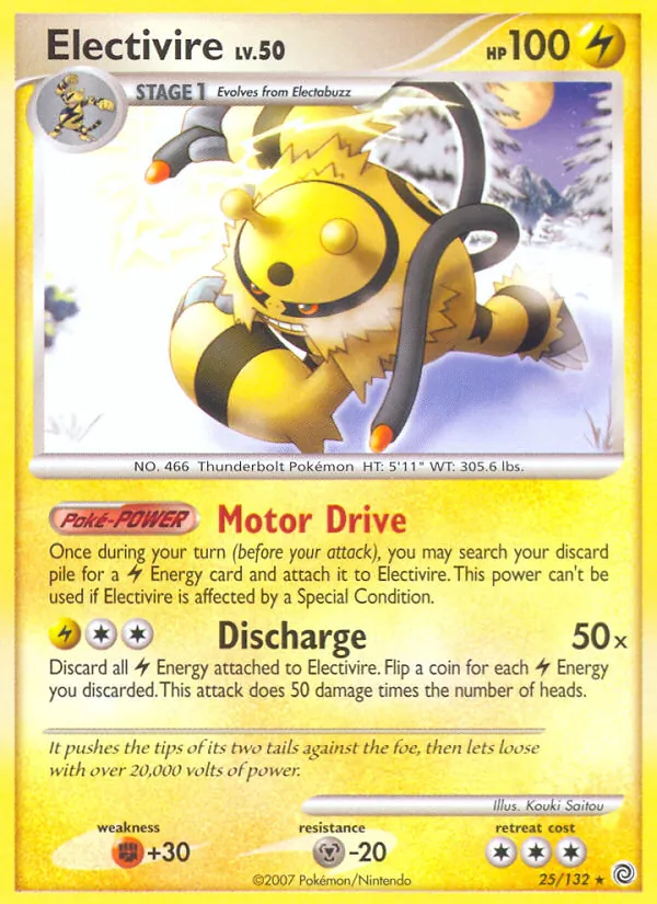 Electivire Maravilhas Secretas 25/132