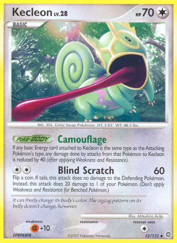Kecleon Maravillas Secretas 52/132