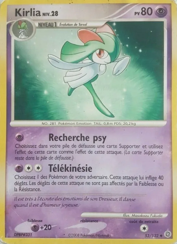 Kirlia Merveilles Secrètes 53/132