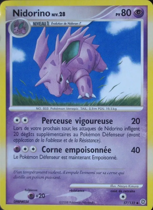 Nidorino Merveilles Secrètes 57/132