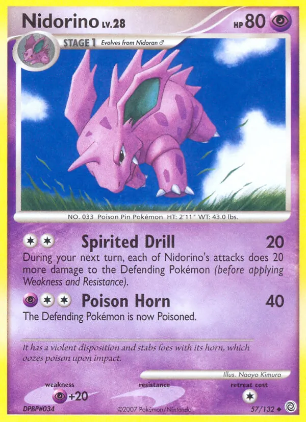 Nidorino Maravilhas Secretas 57/132