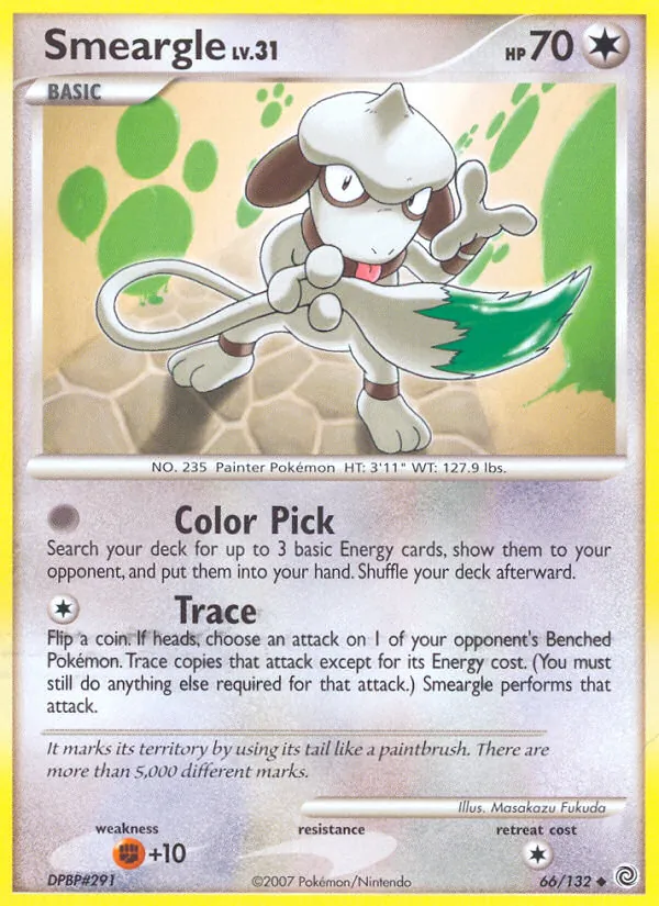 Smeargle Prodigi Segreti 66/132